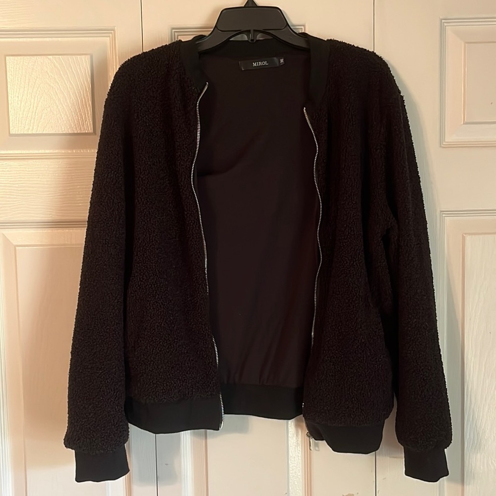 Medium womens, teddy bomber